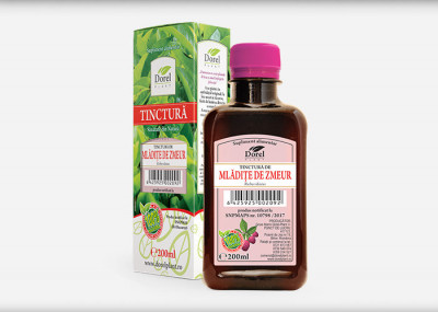 Tinctura mladite de zmeur 200ml dorel plant foto