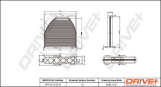 Dr!ve+ DP1110.12.0272 Filtru, aer habitaclu