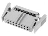 Mufă IDC Mamă 16 PIN pentru Cablu Bandă 1,27mm