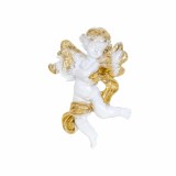 Decoratiune de perete, ingeras din ipsos, inaltime 30cm / EXT 10367