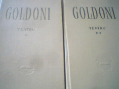 Carlo Goldoni - TEATRU ( 2 volume ) / 1959 foto