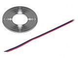 Cablu Bandă TLWY 4x0,75mm2 PVC Cu Neecranat