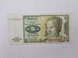 Bancnota Germania 5 Mark 1980, Numismatica Europa