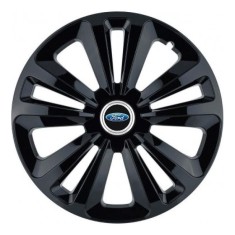 Set 4 Capace Roti Terra Negru R16, pentru Ford foto