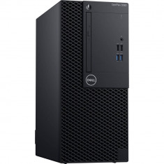 Sistem Desktop PC Dell OptiPlex 3060 MT cu procesor Intel? Core? i3-8100 3.60 GHz, Coffee Lake, 4GB, Intel? UHD Graphics 630, 256GB SSD, DVD-RW, Ubunt foto