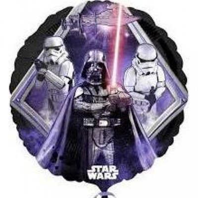 Balon din folie Star Wars Darth Vader 45cm foto