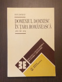 DOMENIUL DOMNESC IN TARA ROMANEASCA - SECOLELE XIV - XVI - ION DONAT