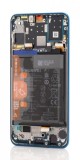 Display LCD Huawei P30 Lite 2019, 48MP, Albastru Peacock, Service Pack Original + Rama si Baterie