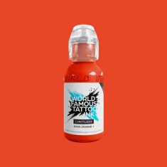 Tusuri Tatuaje - Culori WORLD FAMOUS 30 ml - Dark Orange 1