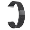 Curea Milanese Loop Slim, compatibila Samsung Galaxy Watch Active 2, telescoape Quick Release, Negru, Very Dream