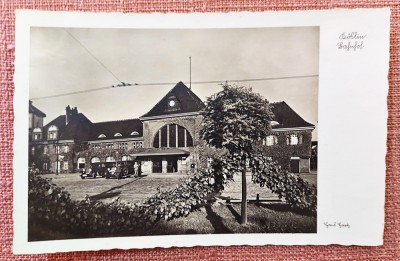 Hamburg, automobile de epoca.. Carte Postala veche - Necirculata foto