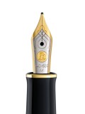 Penita m din aur de 14k/585 ornament din rodiu pentru stilou m400 bicolora, Pelikan