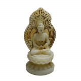 Statueta feng shui din jad buddha 18cm, Stonemania Bijou