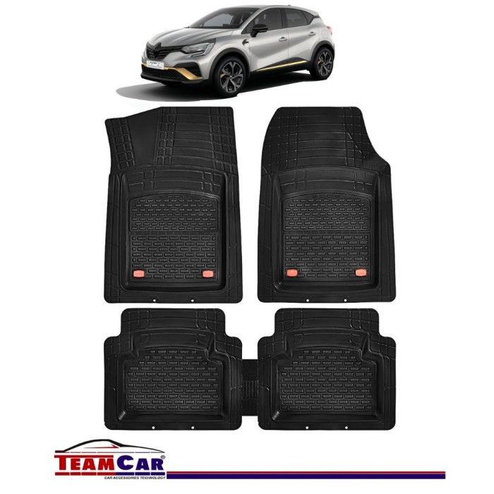 Covorașe Auto TeamCar&reg; Tip Tăviță Compatibile Renault Captur II (2019+) - Suv