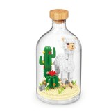 Set de Construit in Sticla, Flippy, 543 Piese, din Plastic, +14 Ani, 10 x 19.6 cm, Model Alpaca, Multicolor