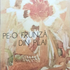 PE-O FRUNZA DIN PLAI. POEZII-ION DAVIDEANU