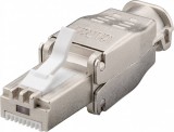 Conector de retea RJ45 cat 6A ecranat, Goobay 38292