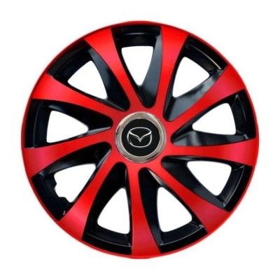 Set 4 capace roti Drift extra red R14 pentru gama Mazda foto
