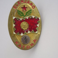 M3 N 31 - insigna - militar - Ungaria - Elenjaro - Katona - Specialist clasa 1