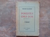 POVESTEA UNUI DOR - YESTER SI LY de BERNHARD KELLERMANN , EDITIE INTERBELICA