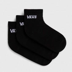 Vans sosete 3-pack femei, culoarea negru