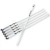 Set 6 Tepuse Frigarui Turcesti Inox, Lame Late 49cm x 1cm, Frigarui Gratar, Barbeque