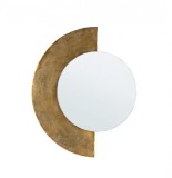 Cumpara ieftin Oglinda perete metal auriu Namita 38.5x3x47.5 cm