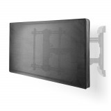 Husa de protectie TV pentru exterior Nedis, 46&quot;- 48&quot;, panza, suport telecomanda, negru