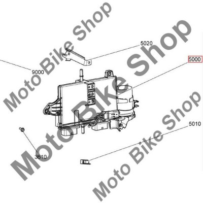 MBS CDI ECU Ski-Doo SUMMIT - 850 E-TEC, 2017, Cod Produs: 512061093SK foto