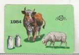 Bnk cld Calendar de buzunar - 1984 - COOP