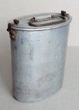 Gamela de aluminiu, sufertas vintage original din anii 50