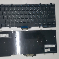 Tastatura laptop noua originala Dell Latitude E7270 E5270 Greek DP/N HTNJ3