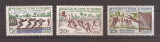 Coasta de Fildes 1961 - Jocurile de la Abidjan, serie + PA, 4 poze, MNH, Nestampilat
