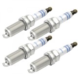 Cumpara ieftin Set 4 scanteie Bosch pentru Lexus ES, LS, RX, Mitsubishi ASX, Colt VI, Lancer VIII, Toyota Highlander, Sienna, Volvo S60, S80, V60, V70, XC60, XC70, X
