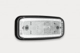 Lampa Pozitie LED Auto DRL FT-075B, 12-36V, Alb, 125x60mm, E9, EMC, 50000h