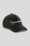 Karl Lagerfeld șapcă culoarea negru, cu imprimeu, A3W33140