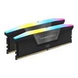 Corsair Vengeance RGB 32GB, DDR5, 6000MHz, 2x16GB, Negru &quot;CMH32GX5M2B6000C38&quot;