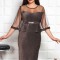 Rochie de Ocazie Principesa Capucino - 50Marimea