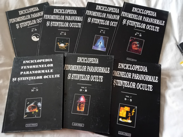 DAN SERACU_ ENCICLOPEDIA FENOMENELOR PARANORMALE SI STIINTELOR OCULTE 7 vol