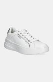 Karl Lagerfeld sneakers din piele KRONOS culoarea alb, KL64020