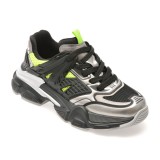 Pantofi sport GRYXX negri, 69065, din material textil