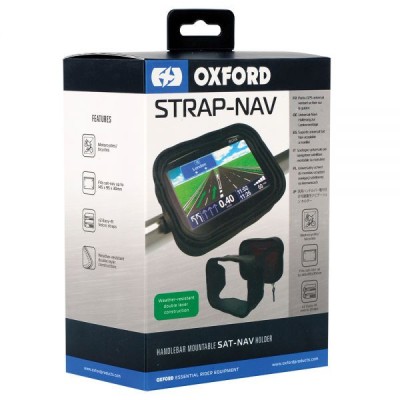 MBS Suport impermeabil GPS Oxford Strap-Nav, 145mm (L) x 95mm (H) x 30mm (Ad), prindere univ., Cod Produs: OX558OX foto