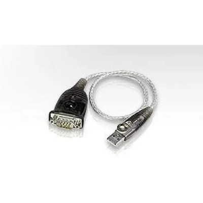 ADAPTOR USB ATEN USB 2.0 (T) la Serial RS232 (9-pin)(T) 0.35 m argintiu UC232A-AT foto