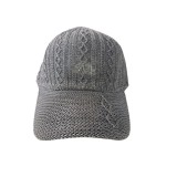 Cumpara ieftin Sapca de vara crosetata gri