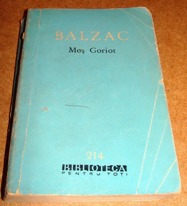 MOS GORIOT - BALZAC