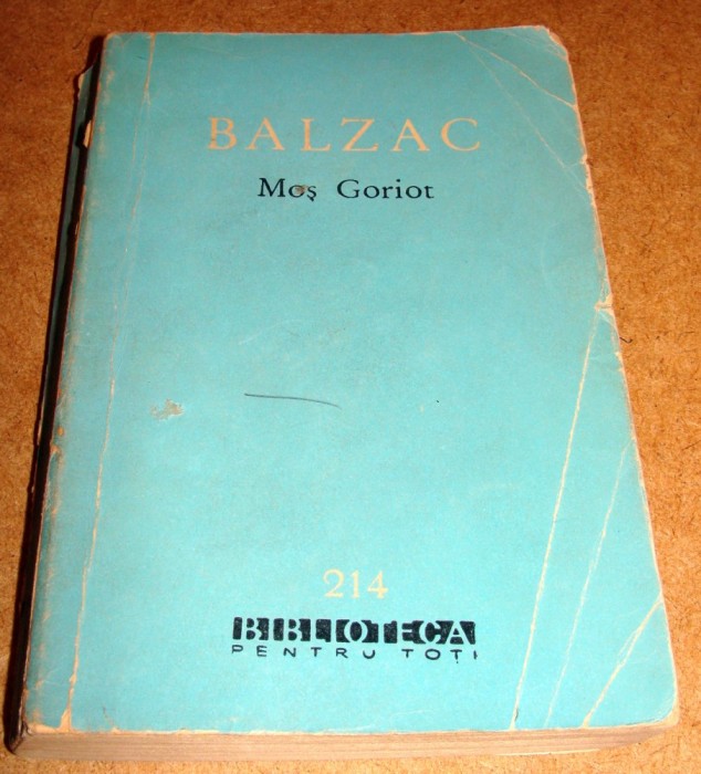 MOS GORIOT - BALZAC