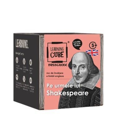Joc lingvistic Learning Cube&amp;reg; - Pe urmele lui Shakespeare PlayLearn Toys foto