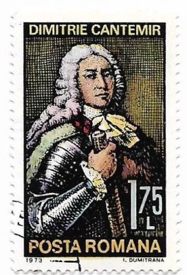 Romania (517) - Aniversari IV - D. Cantemir, 1973, obliterata foto