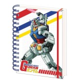 Notebook cu Sina A5 Gundam (Colour Cut Away)