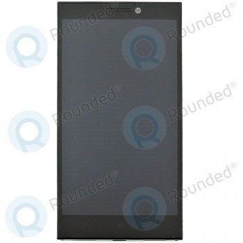 Capacul frontal al modulului de afișare Lenovo Vibe Z2 + LCD + digitizer negru foto